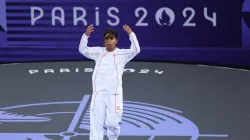 India Sardjoe at Paris Olympics 2024