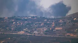 Smoke rises after strike in area in Lebanon (Image used for representational purposes)