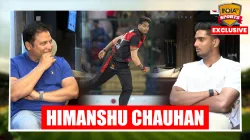 Delhi pacer Himanshu Chauhan in an exclusive interaction with India TV