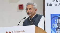 External Affairs Minister S Jaishankar at a book launch event in New Delhi