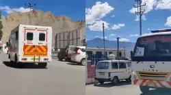 Leh, Ladakh, bus accident 