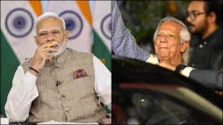 Prime Minister Narendra Modi and Bangladesh interim government chief Muhammad Yunus.