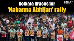 Kolkata Nabanna Abhijan protest