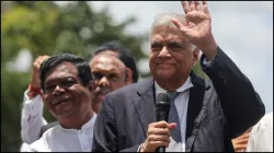 Sri Lankan President Ranil Wickremesinghe.