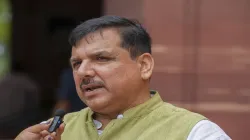 Sanjay Singh, AAP leader Sanjay Singh surrenders before Sultanpur court, in 2001 Sanjay Singh surren