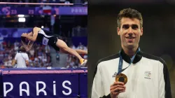 Hamish Kerr had an awkward start to the men's high jump final before bettering it to win the Gold medal at Paris Olympics