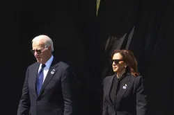 US President Joe Biden and VP Kamala Harris