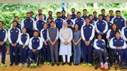 PM Narendra Modi interacted with athletes and their coaches after a successful campaign in Paris with a historic medal tally of 29