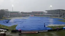 The play on Day 1 was called off due to rain