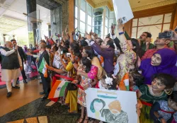 PM Modi receives an adorable picture from a girl child in Brunei