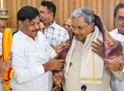 Karnataka Chief Minister Siddaramaiah. 