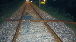 A 6-meter-long iron pole was found on the railway track between Bilaspur Road and Rudrapur City. 