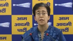 Delhi Chief Minister Atishi.