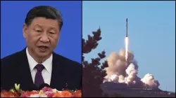 The Chinese military, which is controlled by President Xi Jinping, test-fired an intercontinental ballistic missile.