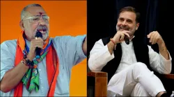 Giriraj Singh, BJP, Rahul Gandhi, US visit 