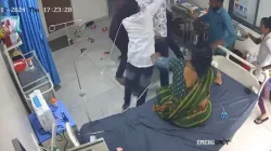 Patient's family beat up the doctor after he asks them to remove slippers, CCTV footage surfaces | VIDEO