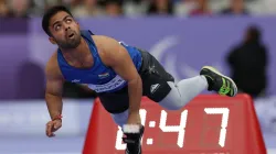 Indian athlete Navdeep Singh at Paris Paralympics 2024