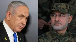 Israeli Prime Minister Benjamin Netanyahu and Hezbollah commander Ibrahim Akil