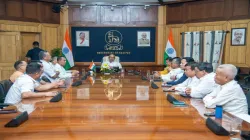 Manipur CM N Biren Singh holds a meeting with all the MLAs from both the ruling and opposition parties Manipur News