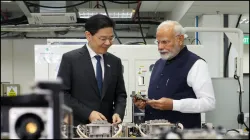 PM Modi visits semiconductor facility in Singapore