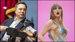 Tesla CEO Elon Musk and global popstar Taylor Swift.