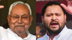 Bihar CM Nitish Kumar and RJD leader Tejashwi Yadav Bihar CM Nitish Kumar and RJD leader Tejashwi Yadav