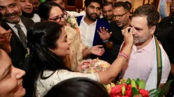 Rahul Gandhi receives a warm and enthusiastic welcome at Dallas Fort Worth International Airport