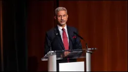 External Affairs Minister S Jaishankar at the Asia Society Policy Institute in New York.