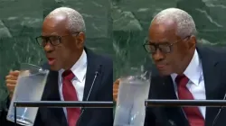 Haitian President,UN General Assembly,Edgard Leblanc Fils,viral video,trending,trending news