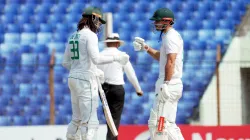 South Africa piled on 577/6 in their first innings of the second Test against Bangladesh in Chattogram