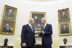 US President Joe Biden and Israel PM Netanyahu