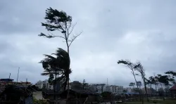 California braces for powerful cyclone.