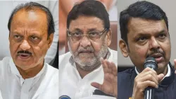 Ajit Pawar, Nawab Malik, Devendra Fadnavis 