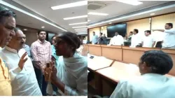 AAP BJP MLAs clash