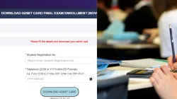 ICAI CA final admit card 2024 released