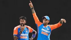 Suryakumar Yadav with Hardik Pandya.