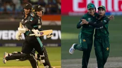 New Zealand and Pakistan players.