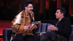 Akshay's punchline at Singham Again trailer launch Akshay Kumar and Ranveer Singh