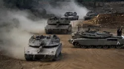 Israeli army tanks