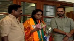 Former Kerala DGP R Sreelekha joins BJP, R Sreelekha joins BJP in Thiruvananthapuram, KERALA BJP sta