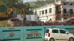 Patna metro tunnel construction 