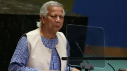 Muhammad Yunus, Chief Adviser of Bangladesh addresses the 79th United Nations General Assembly at U.