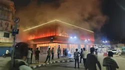 The metro station was filled with smoke