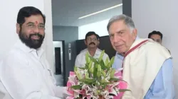 Ratan Tata with Eknath Shinde