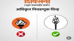 Uddhav Thackeray Shiv Sena gets modified mashaal symbol, Maharashtra Assembly election 2024, Uddhav 