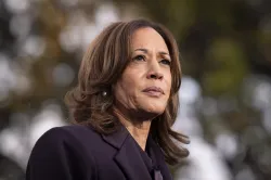 Democratic Presidential nominee Kamala Harris