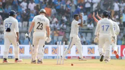 Glenn Phillips stands in disbelief after being outfoxed by R Ashwin on Day 2 of the third Test