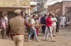 Violence during UP bypolls