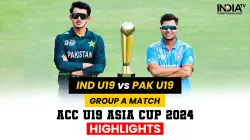 IND vs PAK ACC U19 Asia Cup 2024 Highlights.