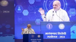 Amit Shah at Anti-Terror Conference 2024, Amit Shah, Anti Terror Conference in delhi,  Terrorism now